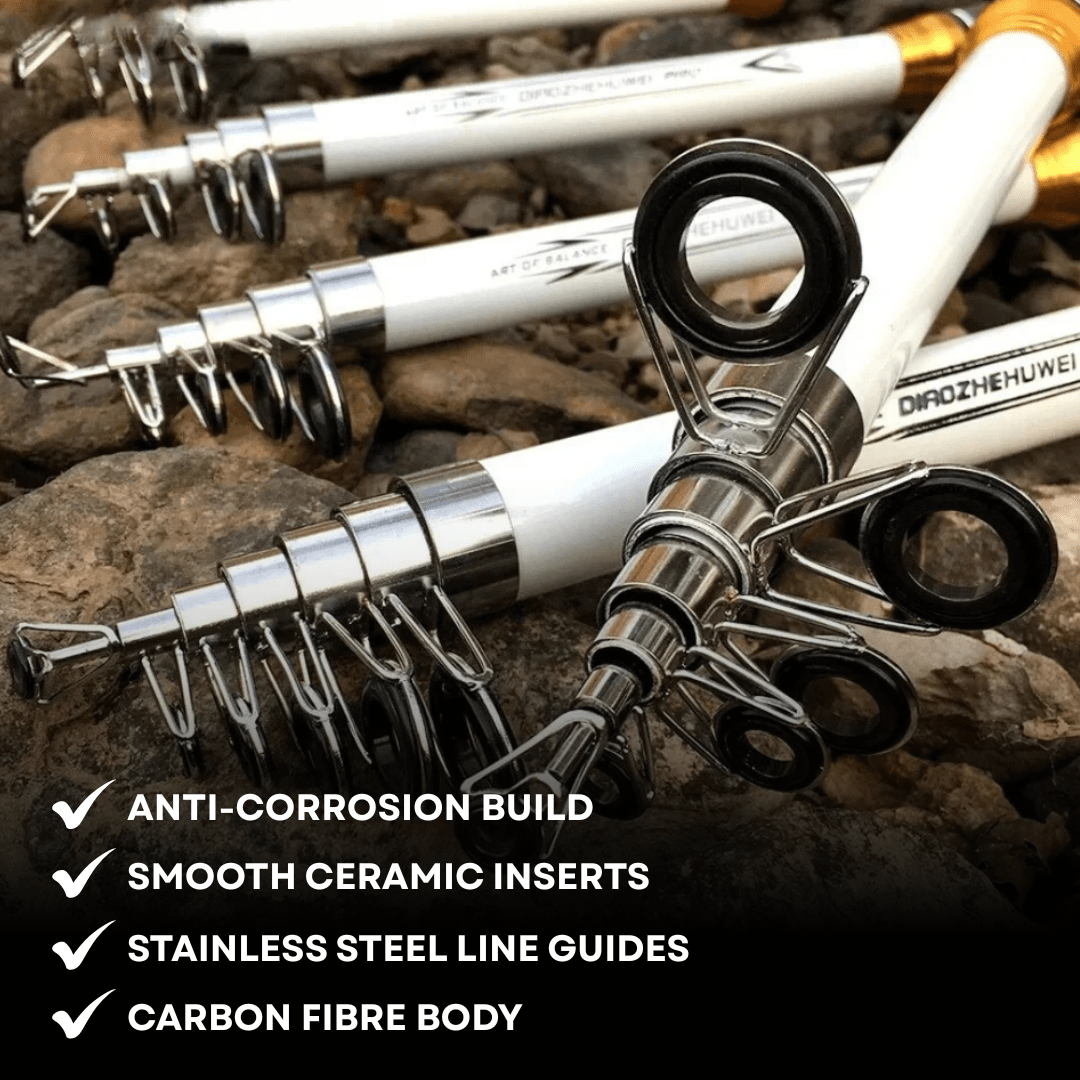 Carbon Fiber Telescopic Fishing Rod