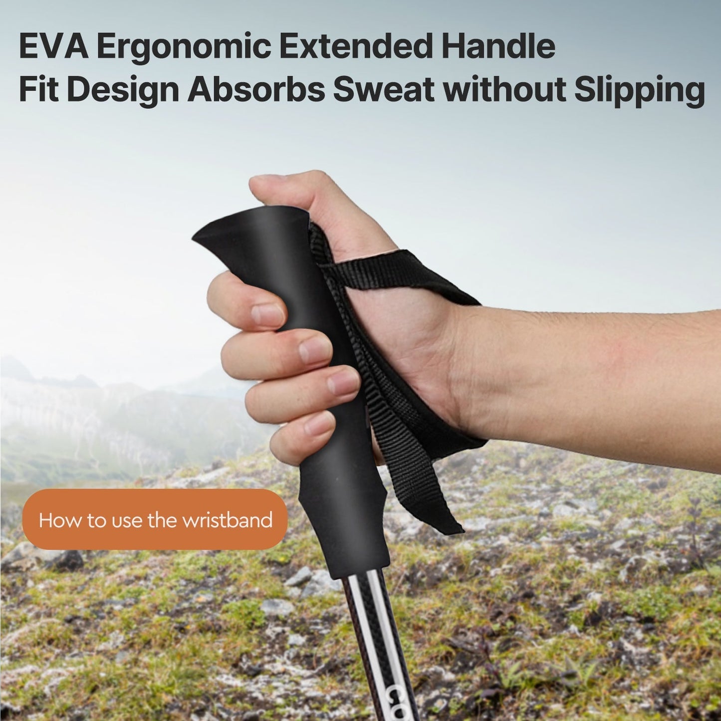 Carbon Fiber Trekking Pole