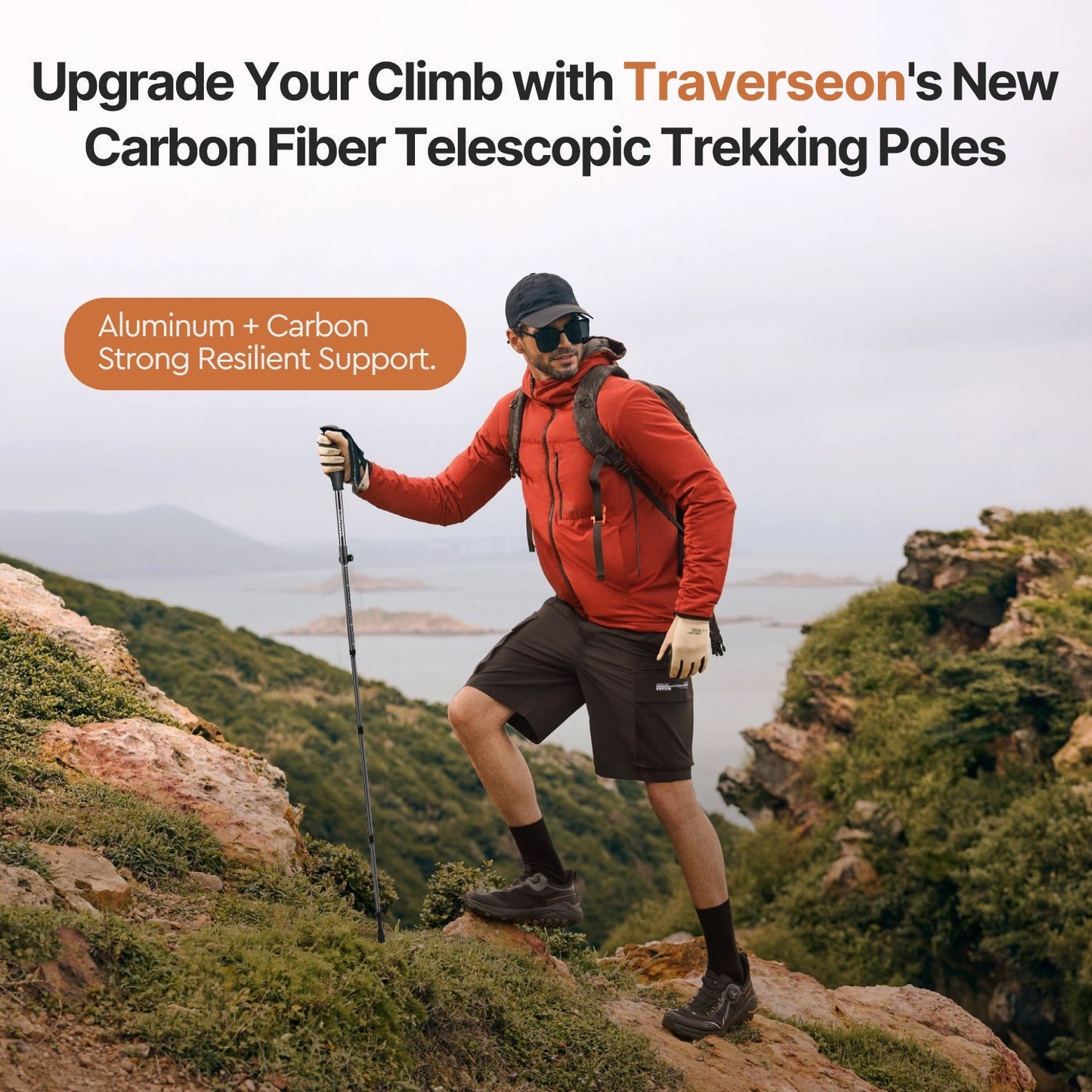 Carbon Fiber Trekking Pole
