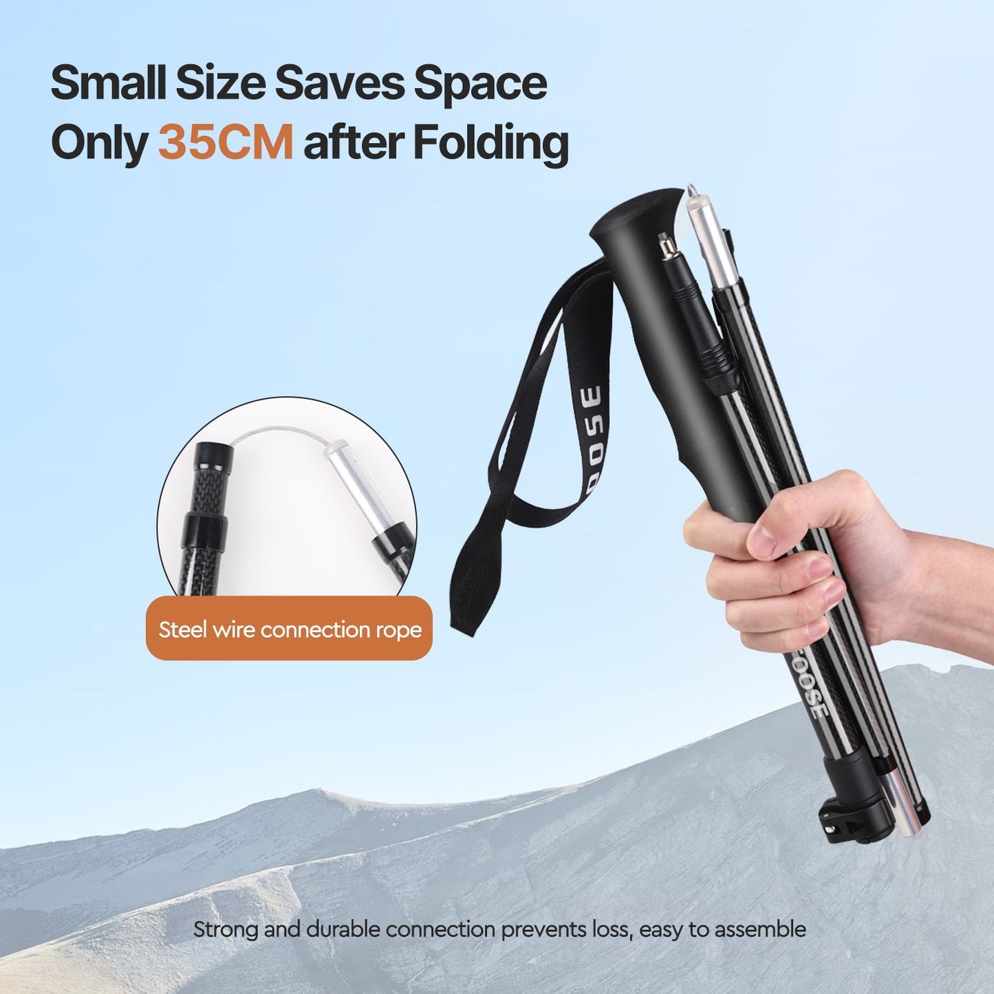 Carbon Fiber Trekking Pole