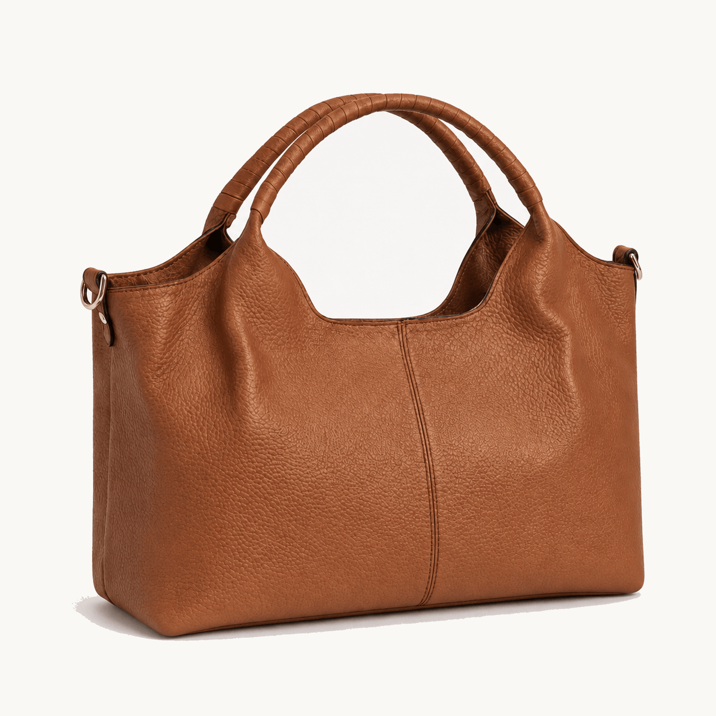 Carrina Soft Leather Everyday Hobo Bag