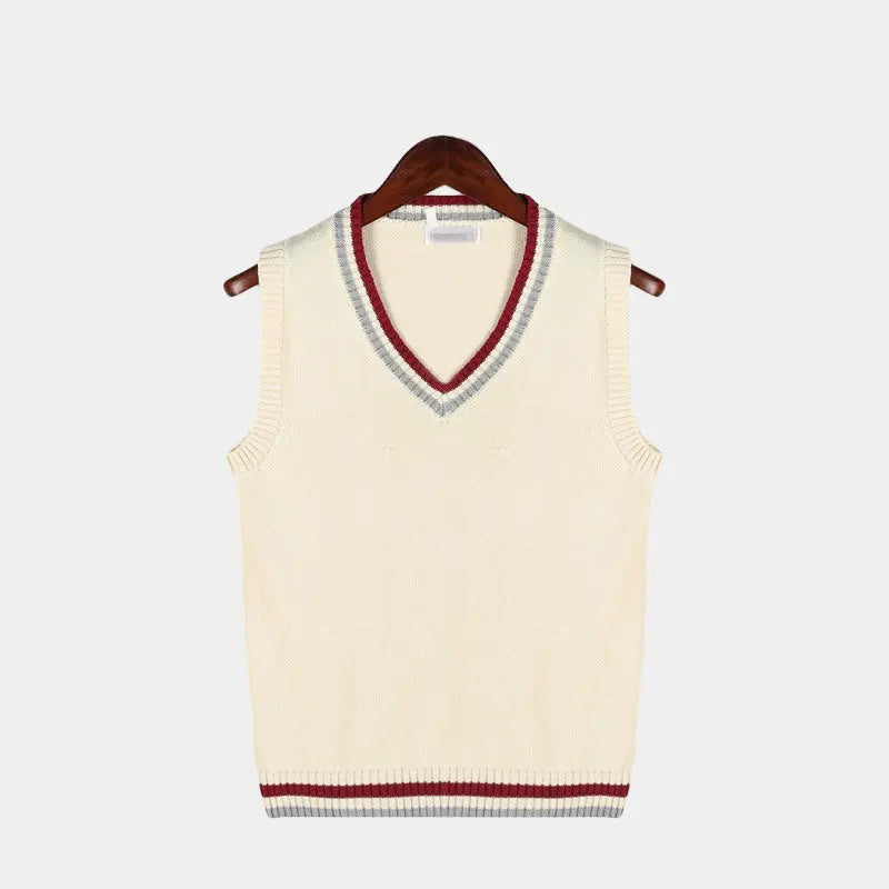 Casual College Style Vest