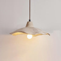 Cement Flower Pendant Light - Modern Rustic Style - Single Light