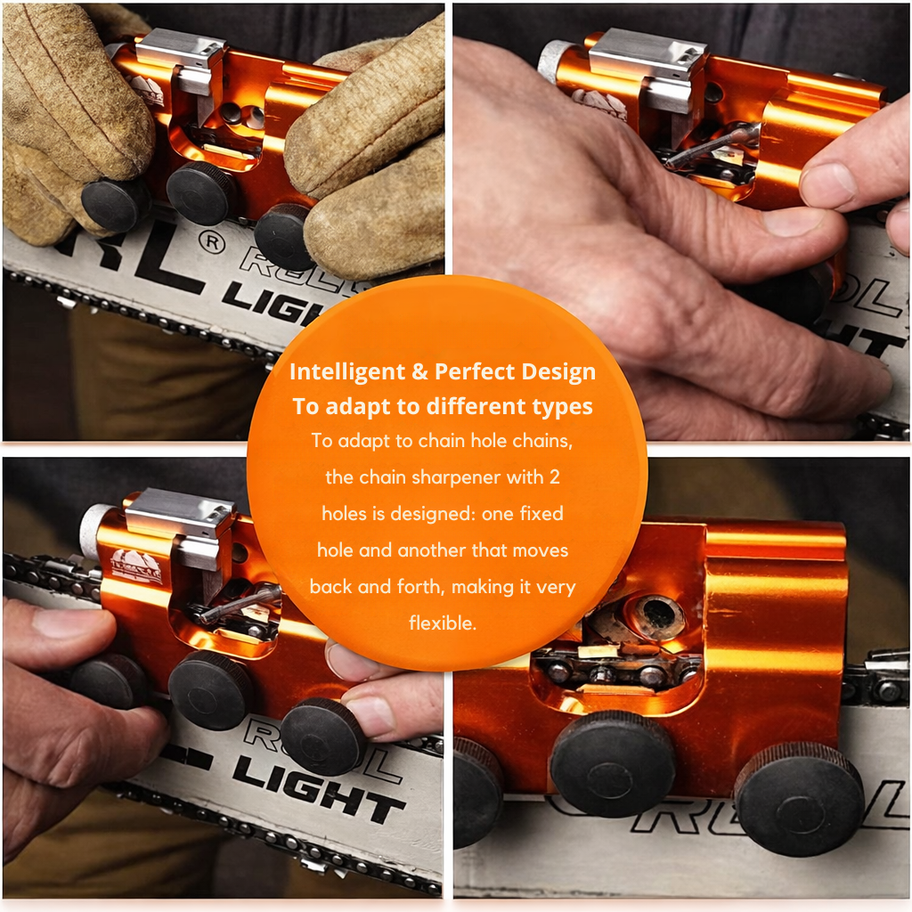 Chainsaw Sharpening | Manual Chainsaw Chain Sharpener | Uniform Sharpness in Minutes | ChainSharp Pro