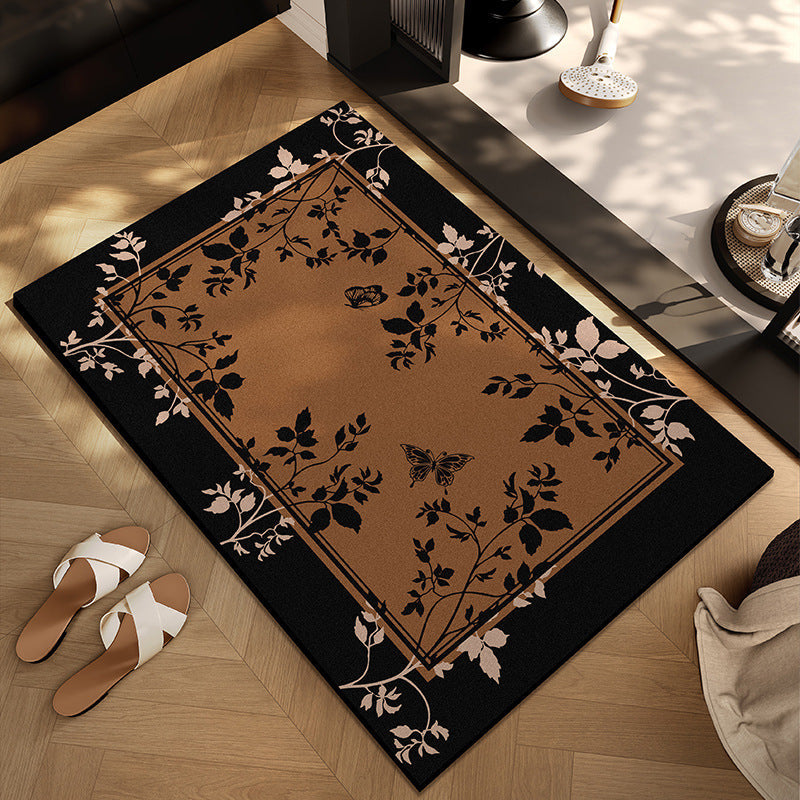 Checkerboard Patterned Entryway Mat