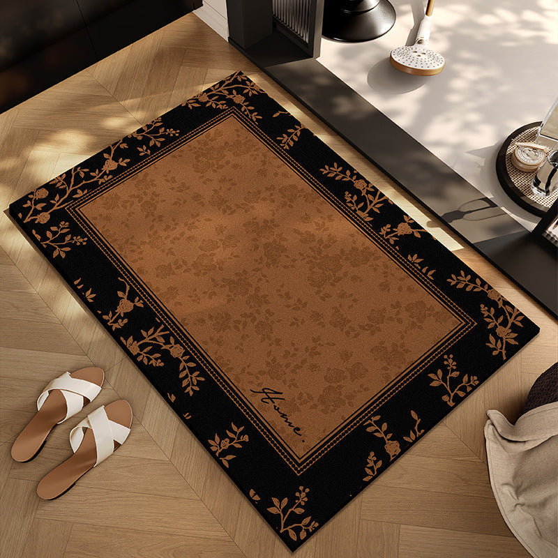 Checkerboard Patterned Entryway Mat