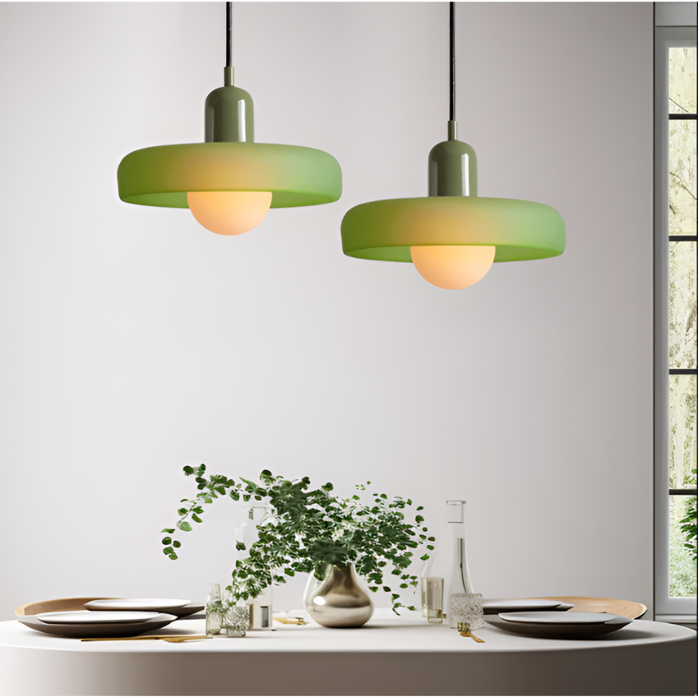 Chic Ceiling Lamp - Adjustable Glass Pendant Light