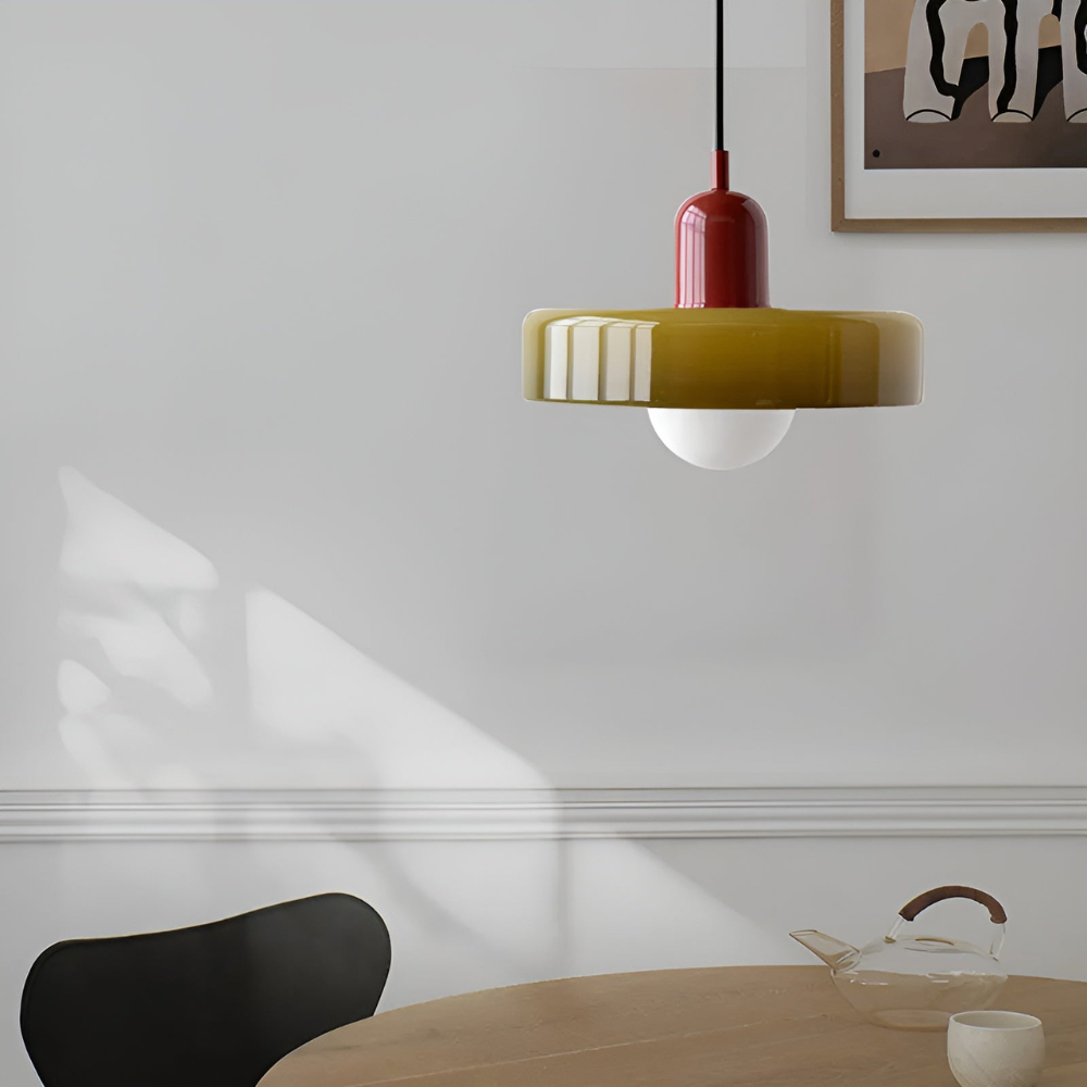 Chic Ceiling Lamp - Adjustable Glass Pendant Light