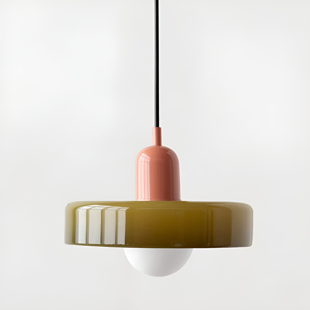 Chic Ceiling Lamp - Adjustable Glass Pendant Light