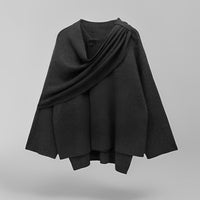 Chic Warm Asymmetric Poncho