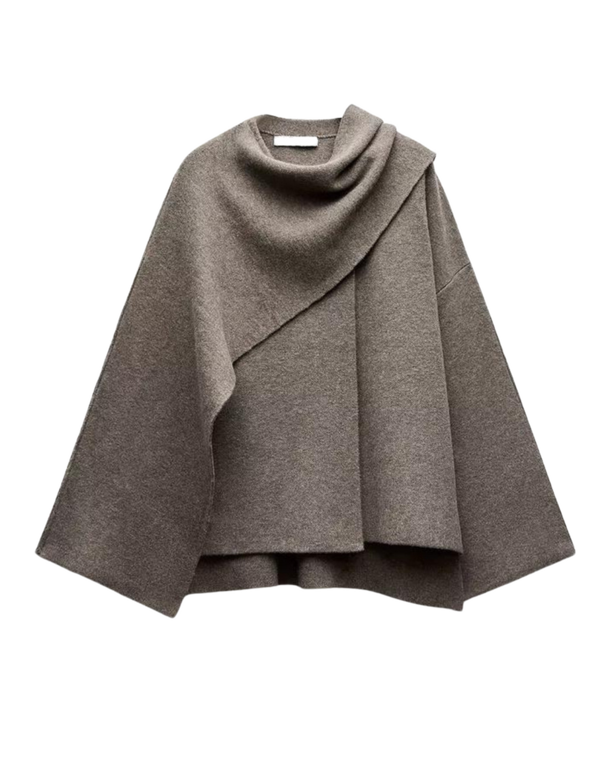 Chic Warm Asymmetric Poncho