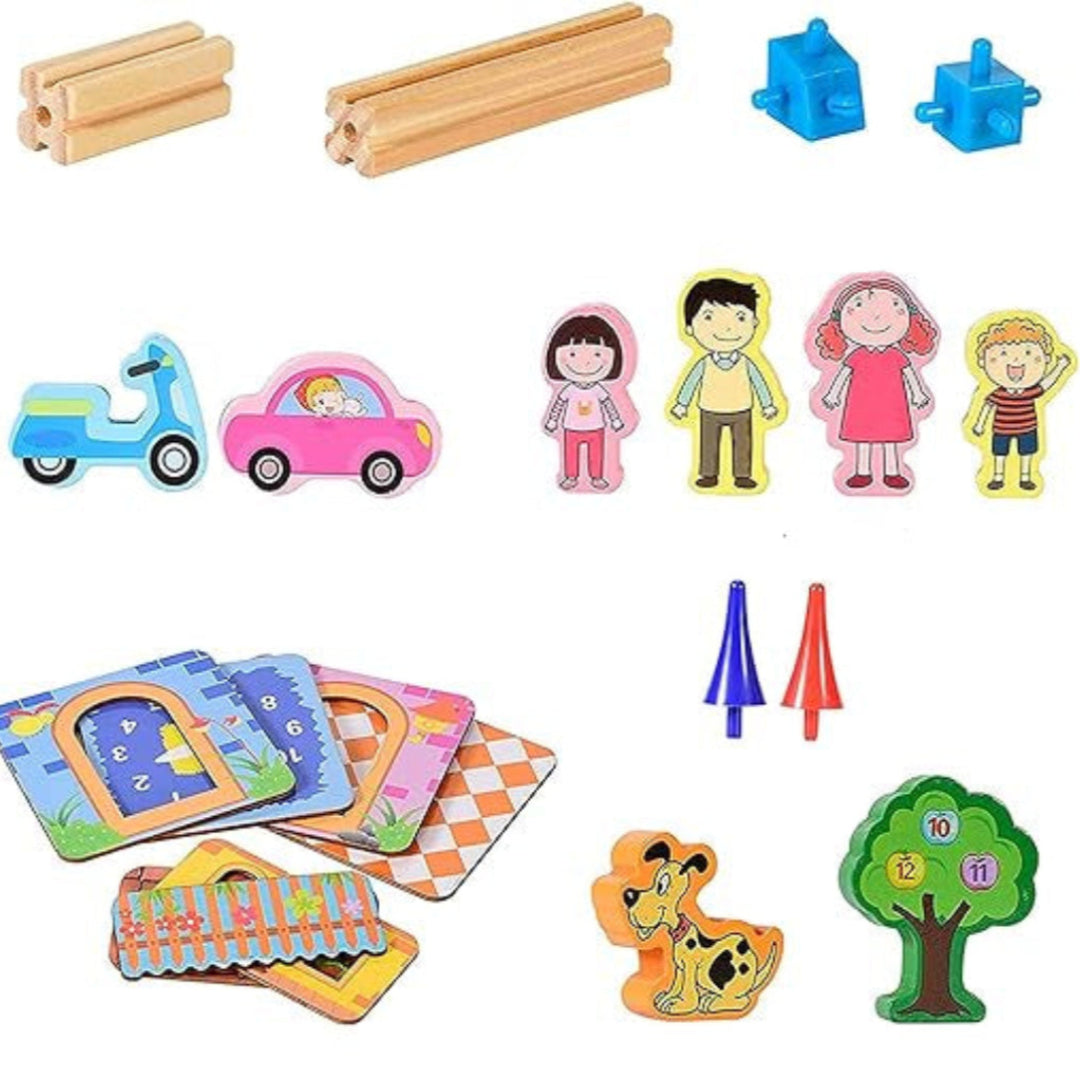 Children's Creative Wooden Construction Set