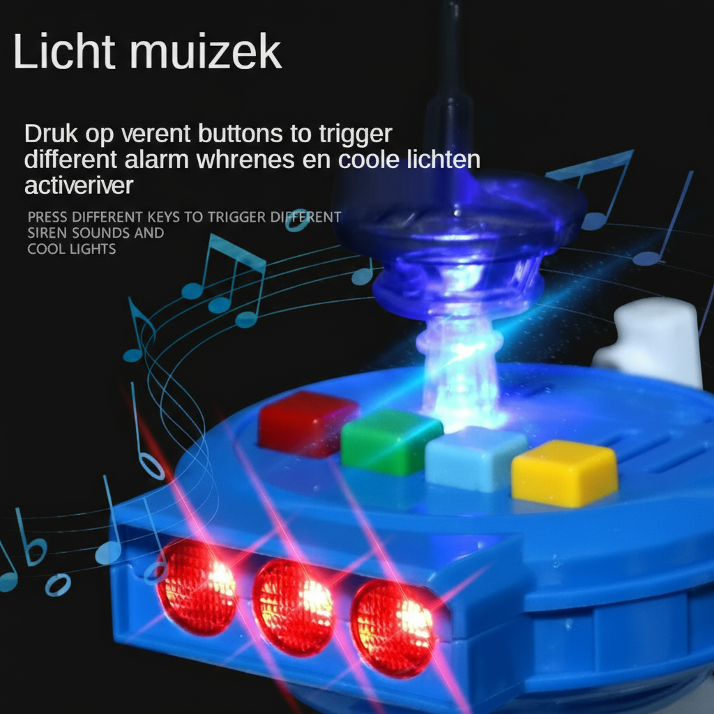 Children's Interactive Musical Toy Boat with Lights & Sounds