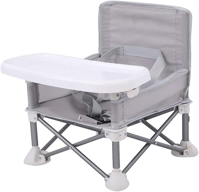 Children's Portable Outdoor Dining Chair with Tray