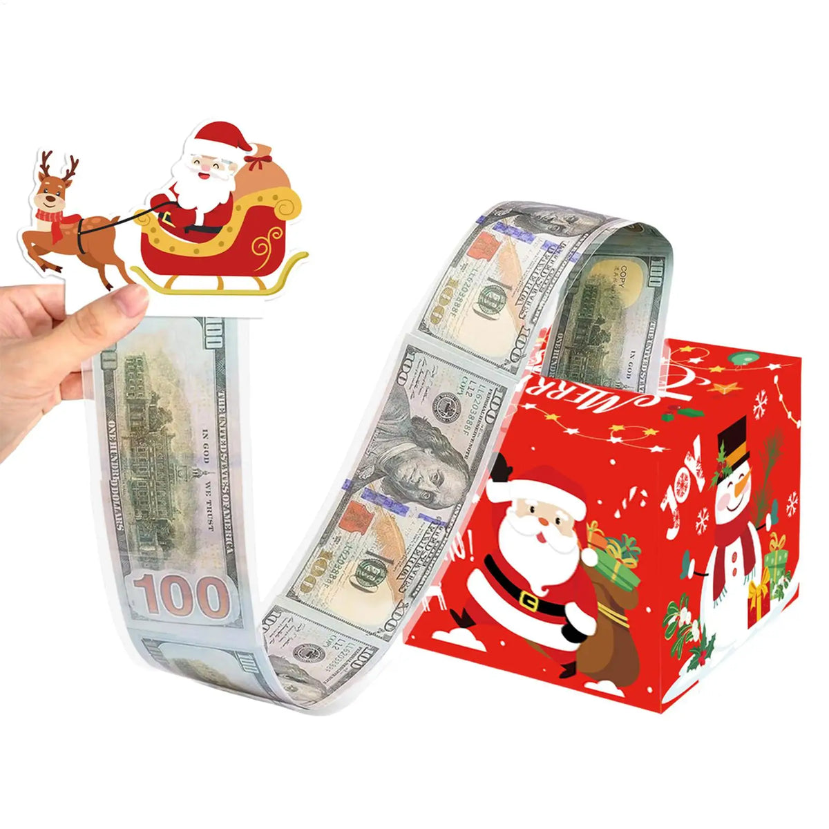 Christmas Gift Money Box