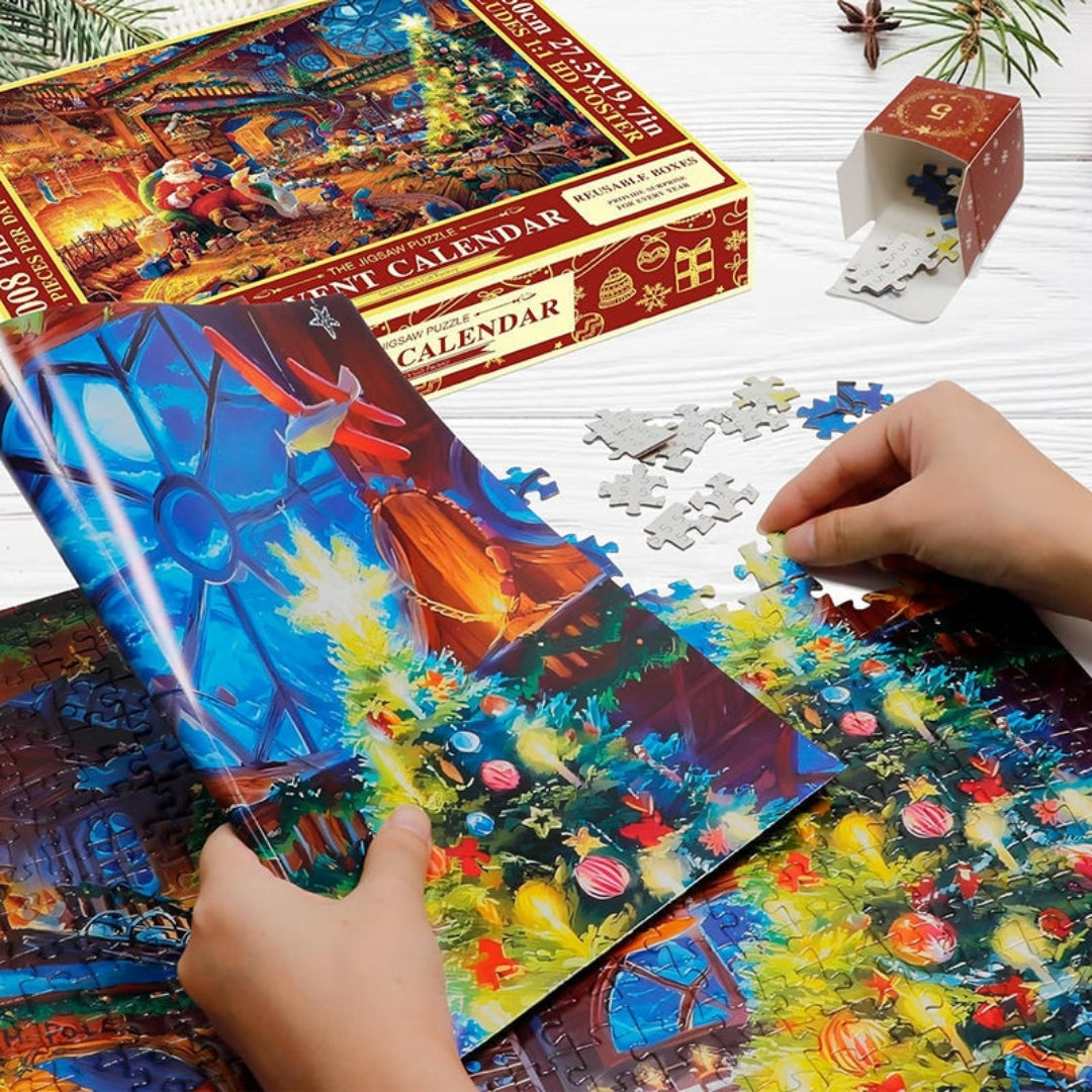 Christmas Jigsaw Puzzle Advent Calendar