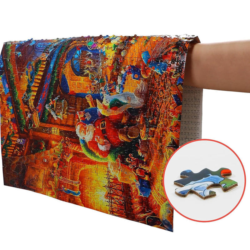 Christmas Jigsaw Puzzle Advent Calendar - 24-Day Countdown