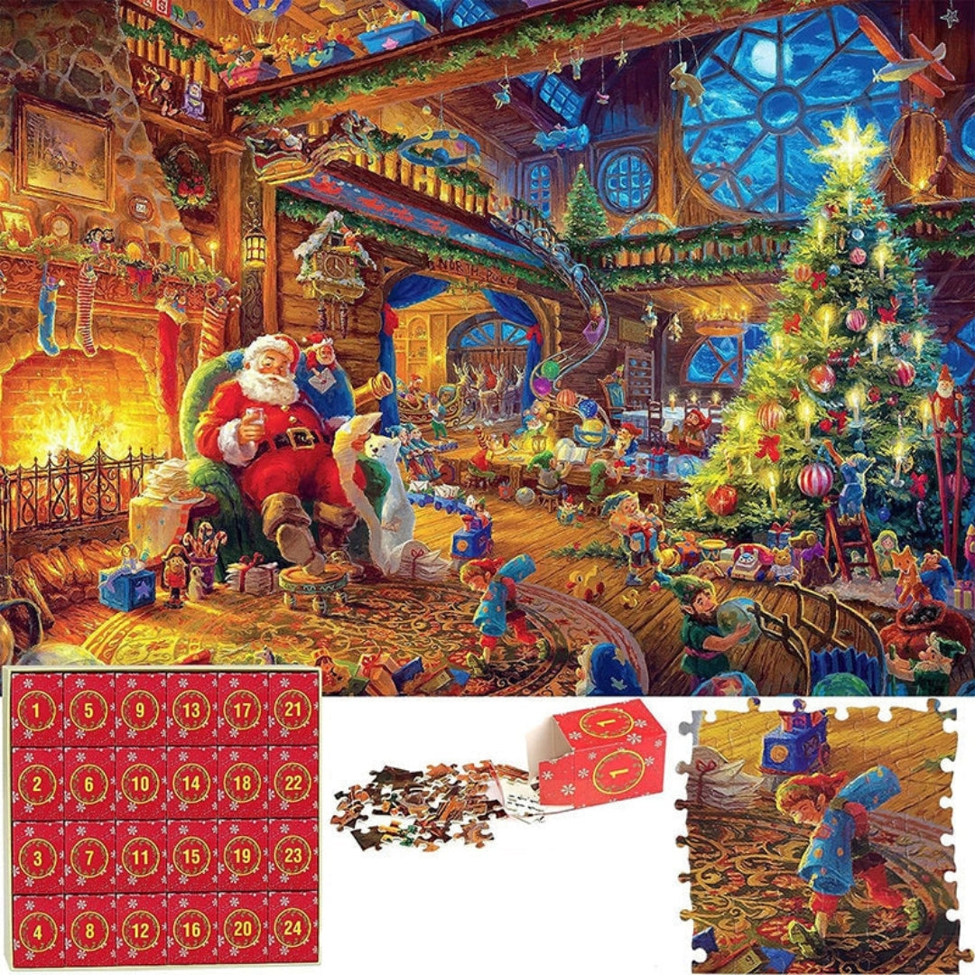 Christmas Jigsaw Puzzle Advent Calendar