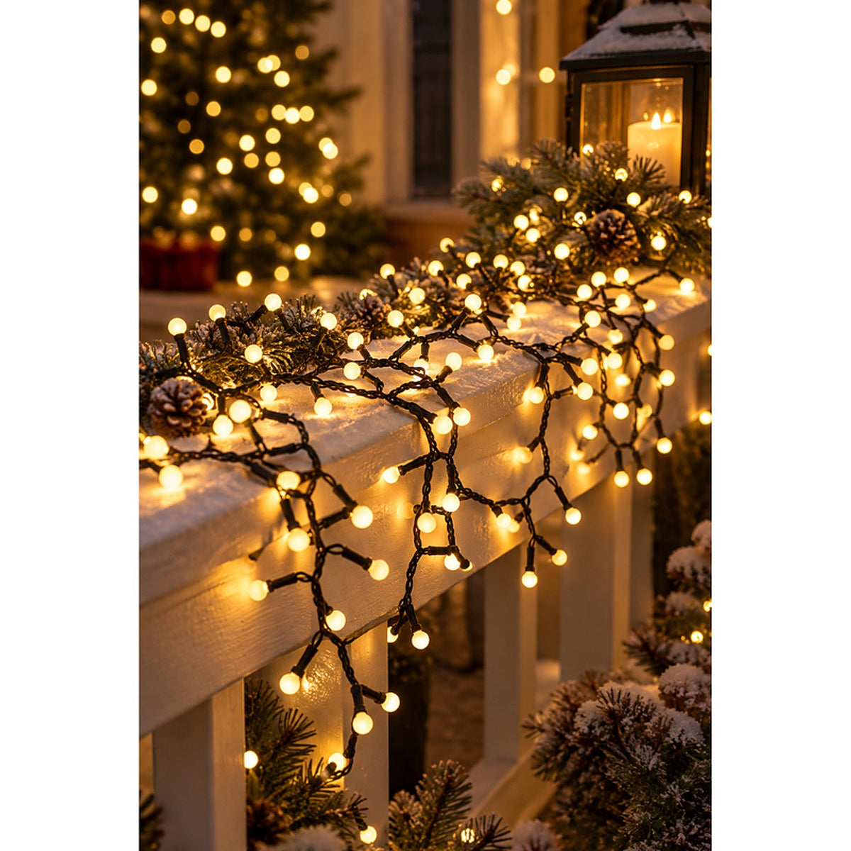 Christmas Lights - String Lights with 300 LEDs, 8 Functions and Timer