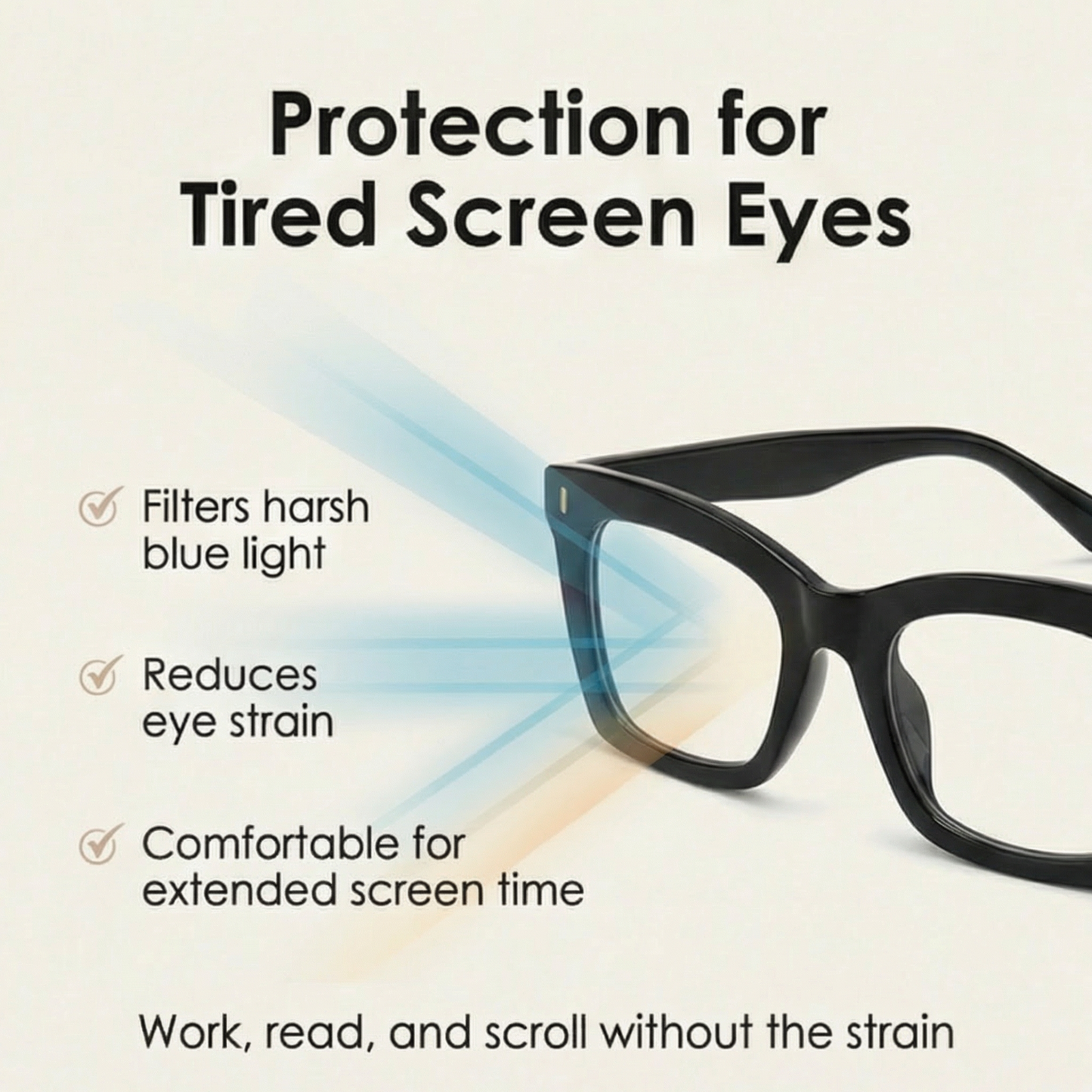 Clarisse – Stylish Oversized Readers for Women