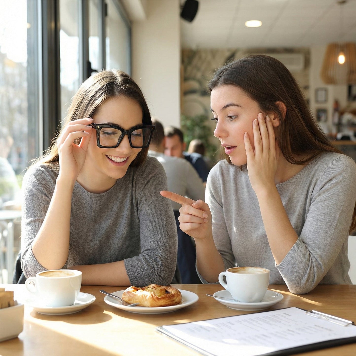 Clarisse – Stylish Oversized Readers for Women