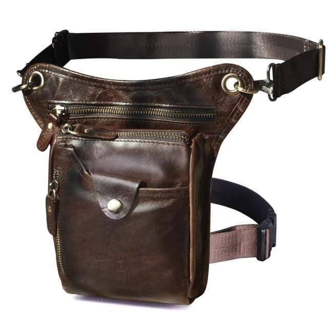 Classic Genuine Leather Shoulder Sling Bag
