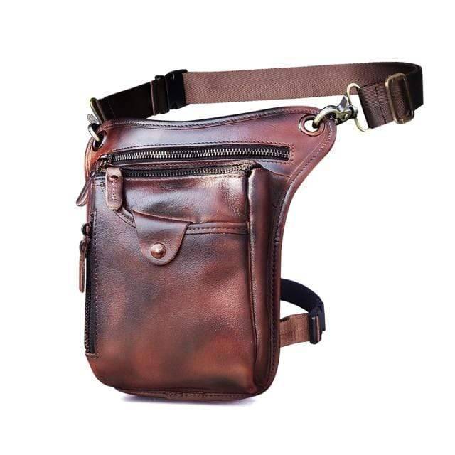 Classic Genuine Leather Shoulder Sling Bag