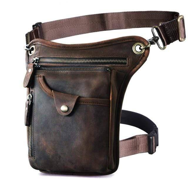 Classic Genuine Leather Shoulder Sling Bag