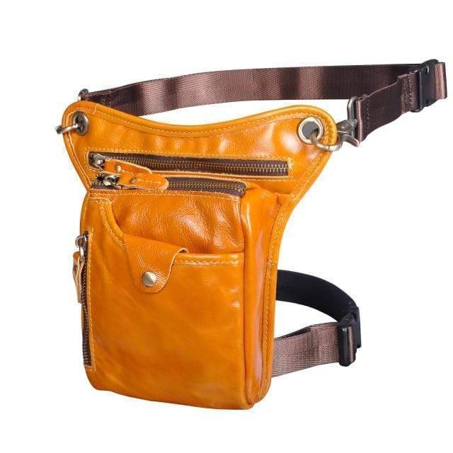 Classic Genuine Leather Shoulder Sling Bag