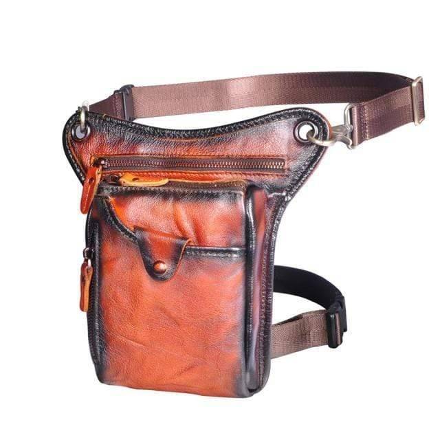 Classic Genuine Leather Shoulder Sling Bag
