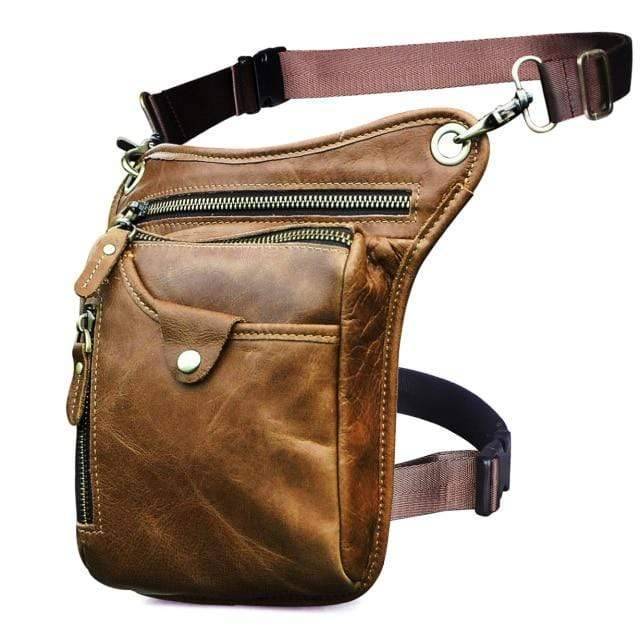 Classic Genuine Leather Shoulder Sling Bag