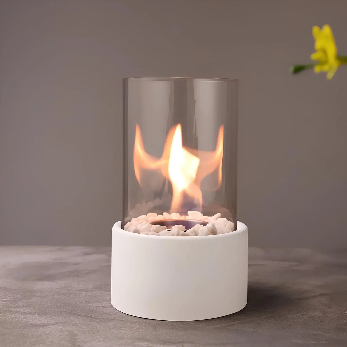 Classic Open Flame Oil Table Lamp