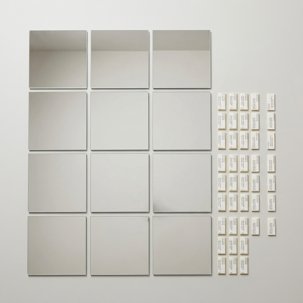 Clearvue – Shatterproof Full Length Wall Mirror Tiles
