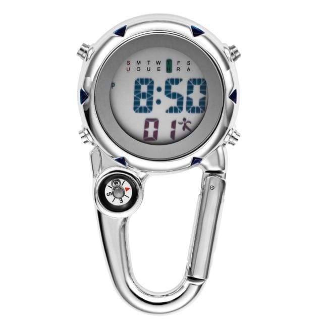 Clip-On Carabiner Quartz Pocket Watch