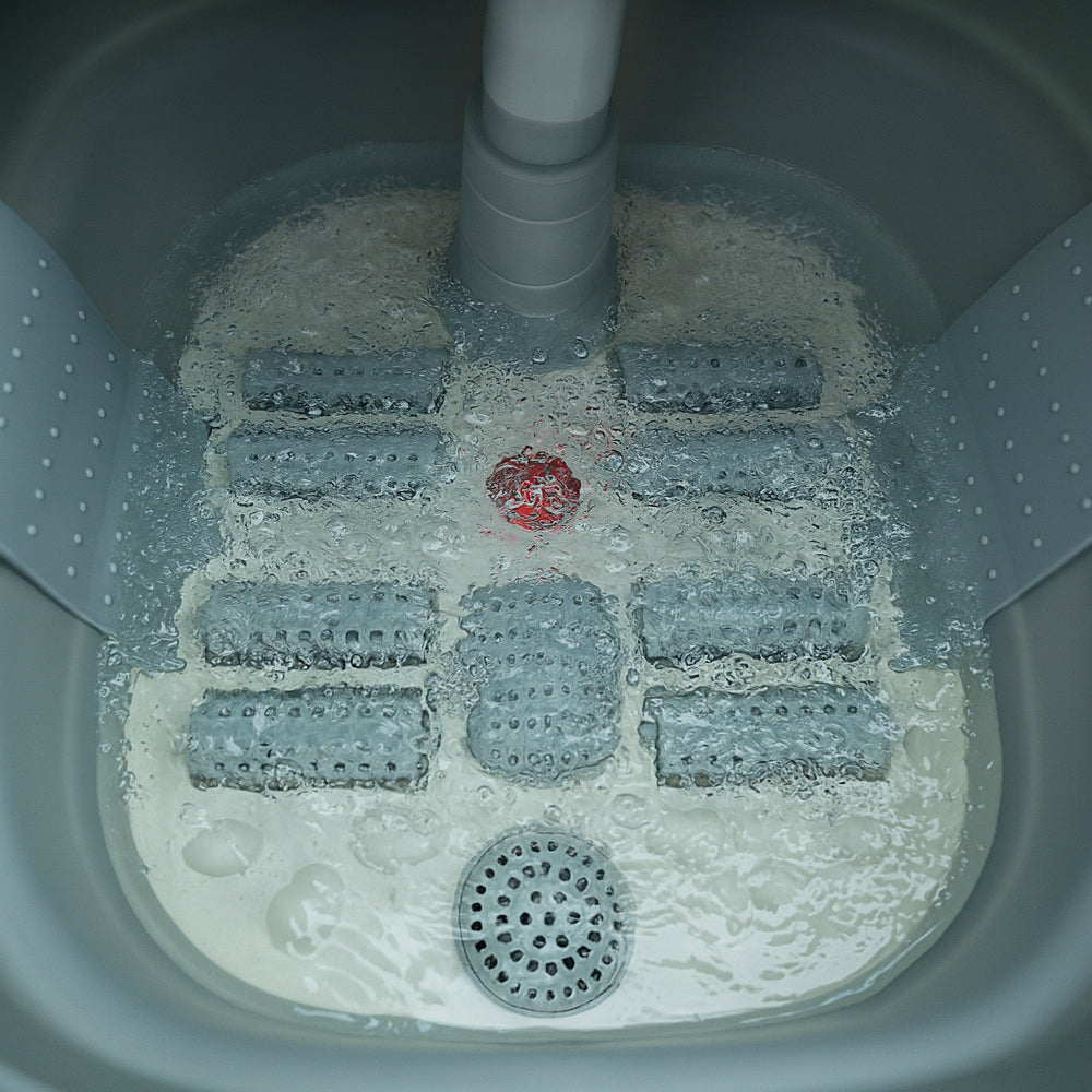 Collapsible Luxury Foot Spa Bath Massager with Temperature Control & Remote Control