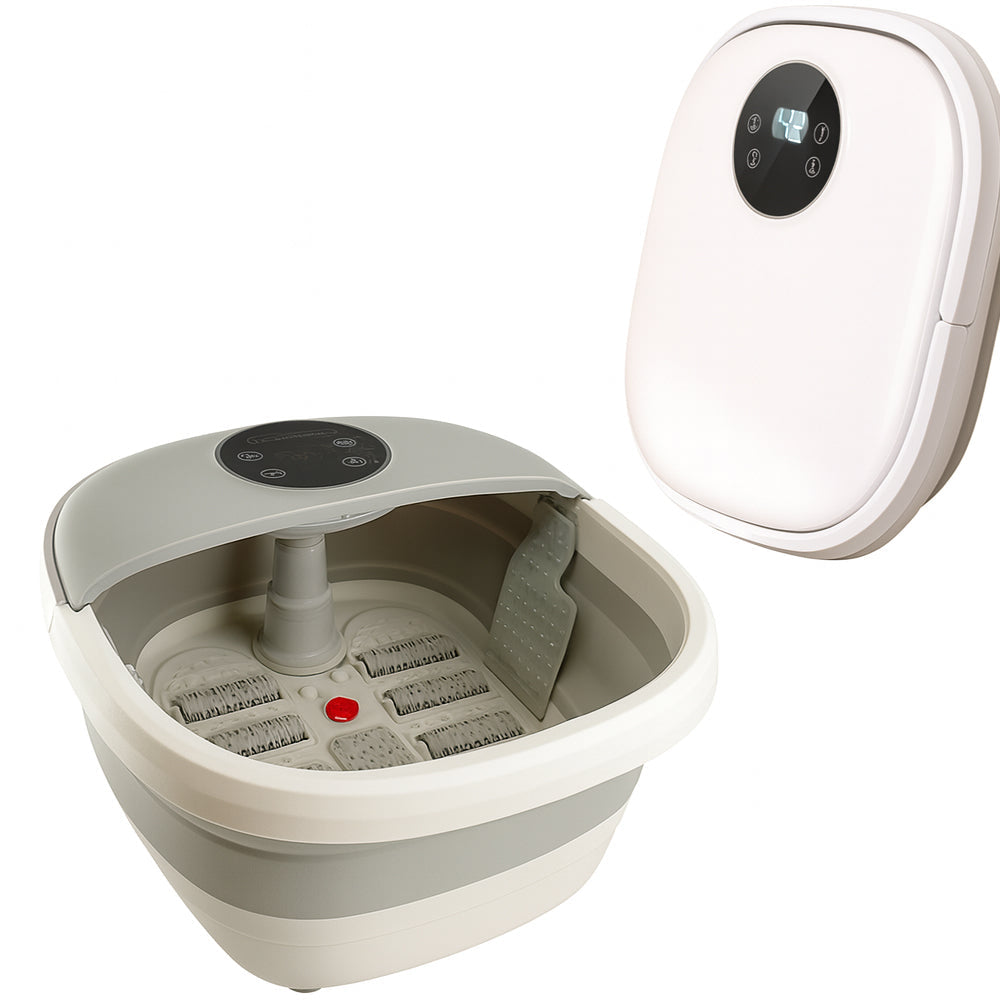 Collapsible Luxury Foot Spa Bath Massager with Temperature Control & Remote Control
