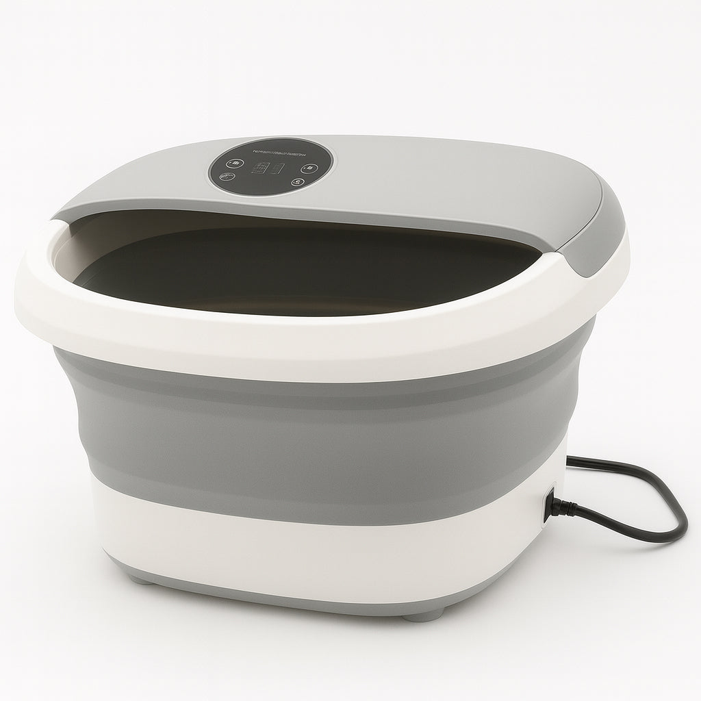 Collapsible Luxury Foot Spa Bath Massager with Temperature Control & Remote Control