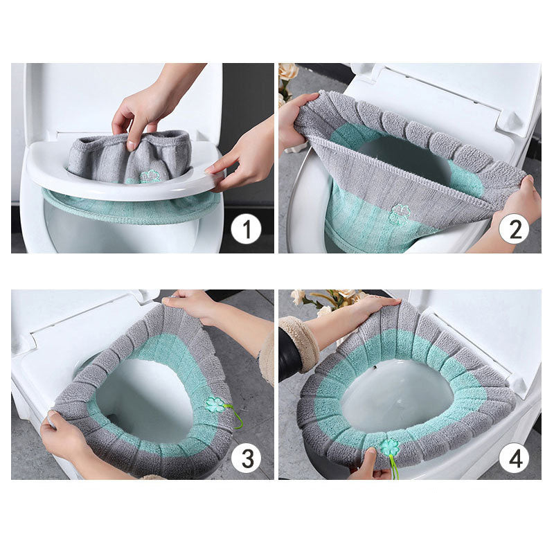 Comfort Toilet Seat Cushion with Handle