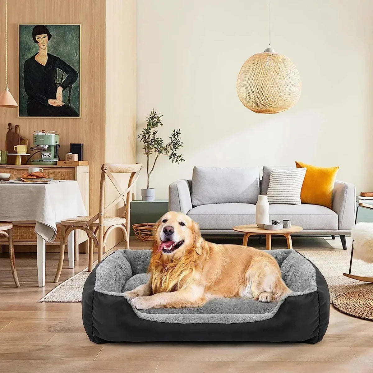 ComfortNest Dog Bed | Joint Support | Washable