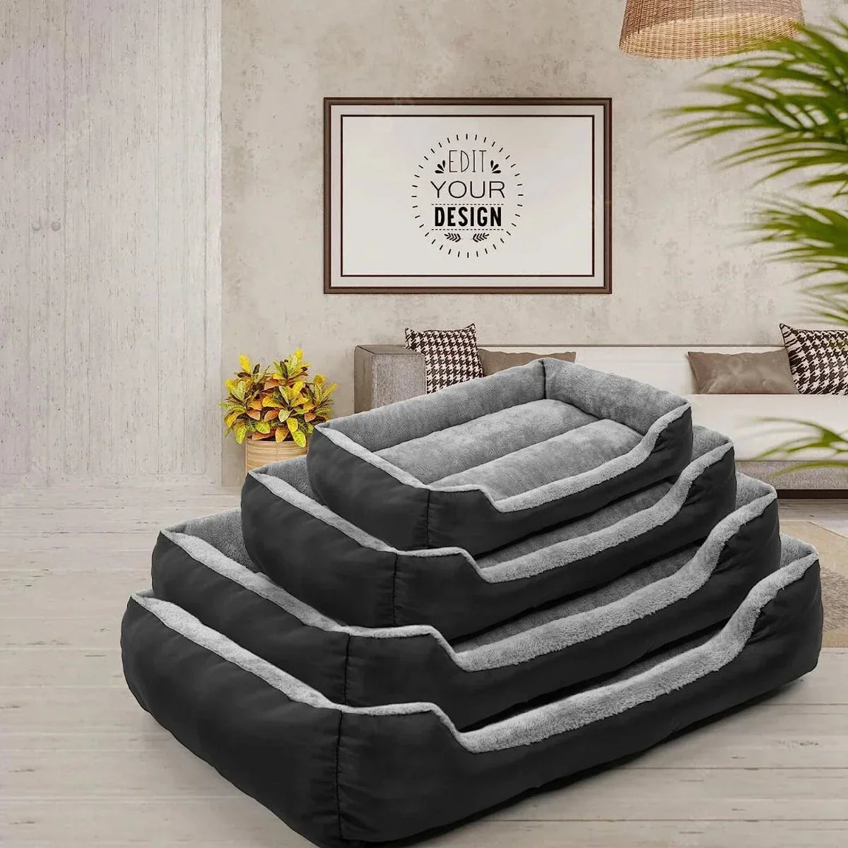ComfortNest Dog Bed | Joint Support | Washable