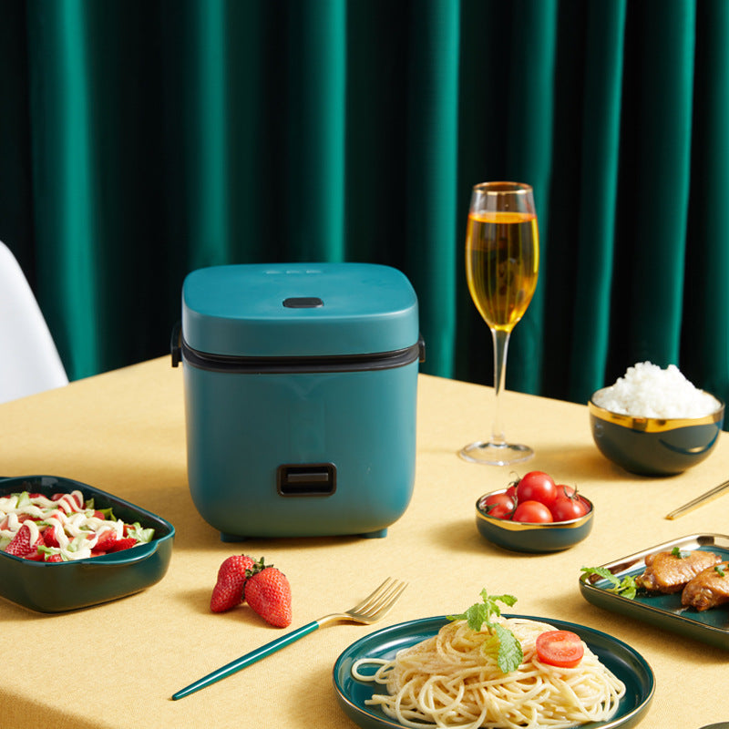 Compact 1-2 Person Mini Rice Cooker & Multi-Function Steamer