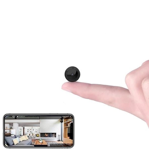 Compact 1080P Wi-Fi Camera with Night Vision & Motion Detection