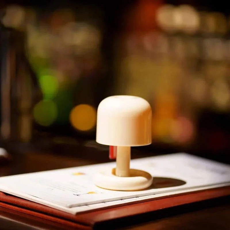 Compact Table Lamp - Sunset Glow Projection Light - Modern Accent Lighting - Image 2