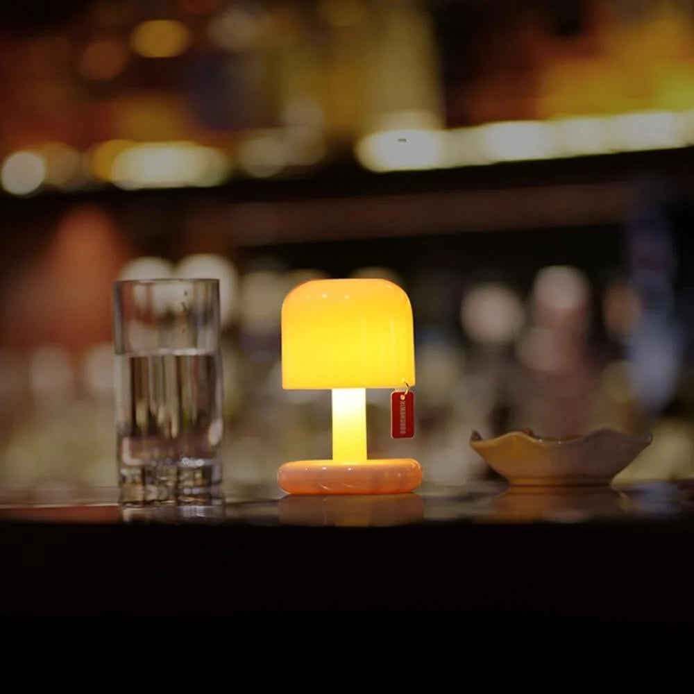 Compact Table Lamp - Sunset Glow Projection Light - Modern Accent Lighting - Image 3
