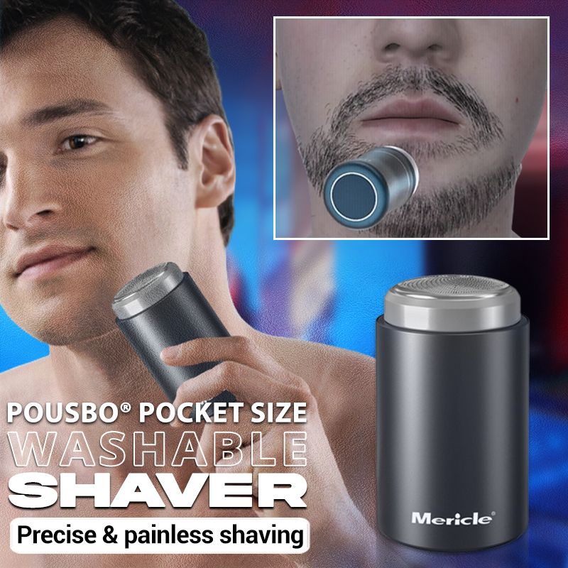 Compact Washable Electric Shaver