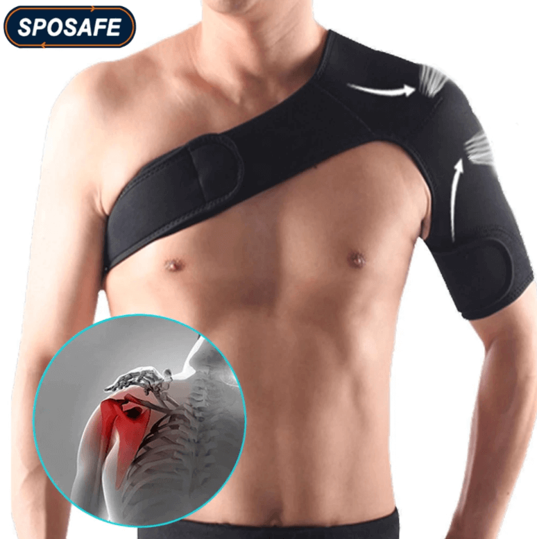 Compression Shoulder Brace - Relieves Pain & Supports Recovery