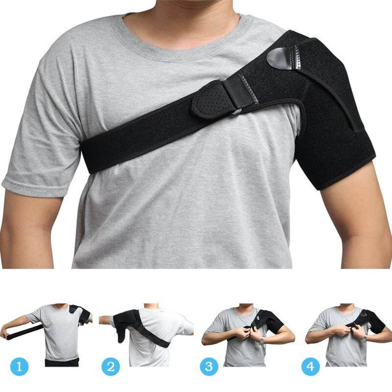 Compression Shoulder Brace - Relieves Pain & Supports Recovery