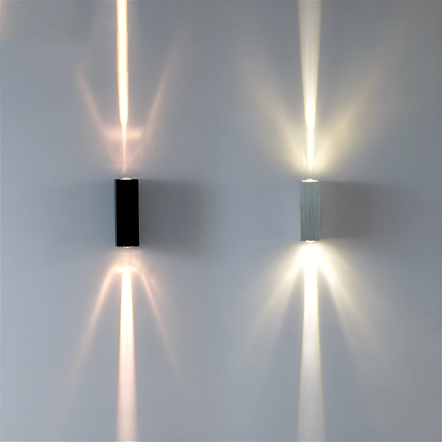 Concrete Look LED Wall Sconce - Modern Indoor/Outdoor Lighting Fixture - Image 4