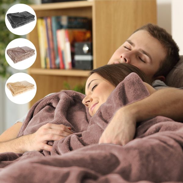 Cordless Electric Heated Blanket - Soothing USB Powered Warmth