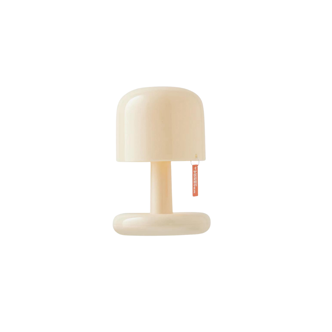 Cordless Glass Table Lamp - Modern Minimalist Accent Light - Image 2